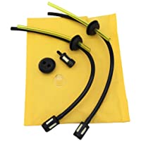 Los mejores  - SWNKDG Kit de Filtro de Combustible Universal 2X Junta de la Manguera de Gasolina para la desbrozadora Cortadora…